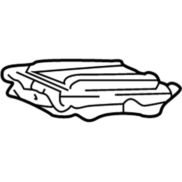 Acura 77230-S0K-A03ZA Holder Assembly, Cup (Chamois Gray No. 3)