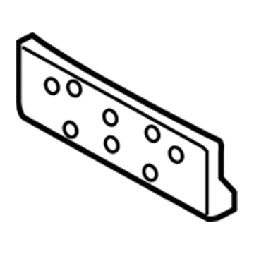 Ford FB5Z-17A385-BA License Bracket