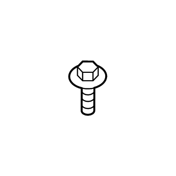 Toyota 90118-WA099 Reinforce Beam Bolt