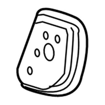 Ford 2L1Z-19C593-AA Evaporator Case Seal