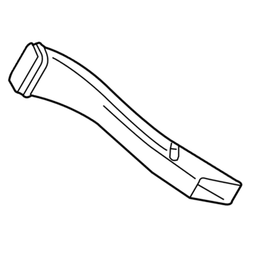 Lexus G92F2-75010 Duct, Hybrid Battery Exhaust, NO.2