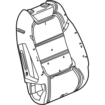 GM 42742344 Seat Back Pad