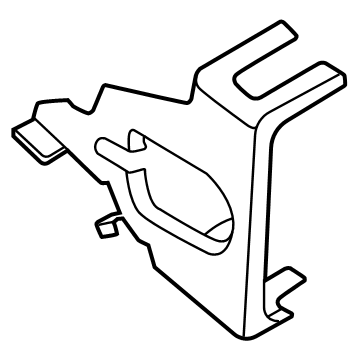 Ford LC3Z-8A193-A Auxiliary Radiator Support Bracket