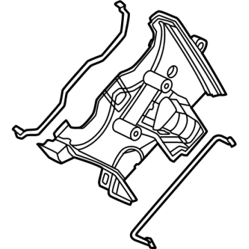 Acura 11870-6S9-A01 COVER, RR. BLT BCK