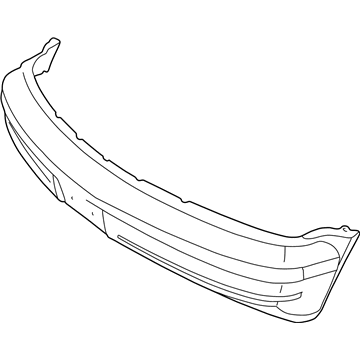 GM 12382996 Bumper Cover