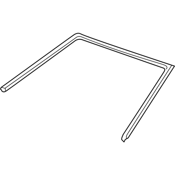Lexus 75533-53020 Moulding, Windshield, Outside