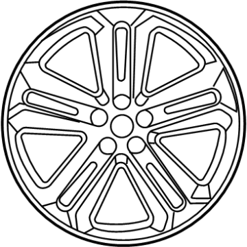 Ford FT4Z-1007-F Wheel, Alloy