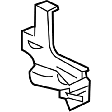 Honda 60411-SJC-A01ZZ Bulkhead, Right Front Side