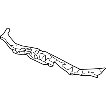 Honda 04602-SJC-A00ZZ Frame Set, Front Bulkhead (Upper)