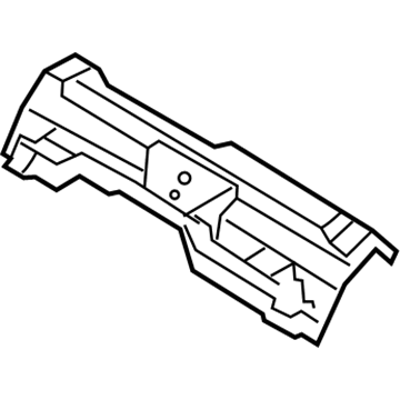 Mopar 68298731AD CROSSMEMB-Rear Seat