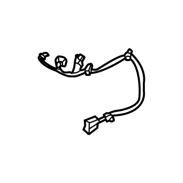 Nissan 87019-9BU1A HARNESS-FRONT SEAT, RH