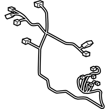 Lexus 82176-48070 Wire, Rear Console Box
