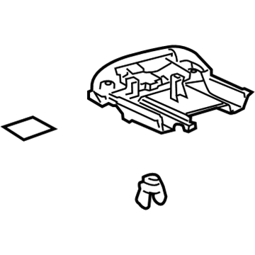 Lexus 58908-0E020 Lock Sub-Assembly, Console