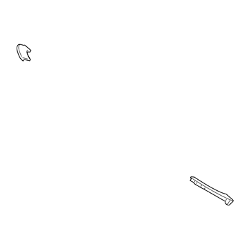 Mopar 68064330AA Bracket-FASCIA Support