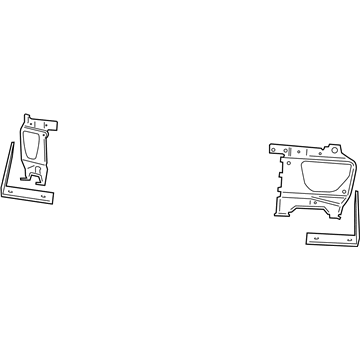 Mopar 68064329AD Bracket-Bumper