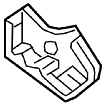 Nissan 87408-3YW0A Cover-RECLINING Device, RH Inner Inner