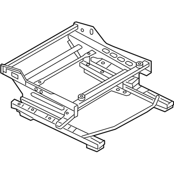 Nissan 87400-3YW5A Adjuster Assy-Front Seat, RH