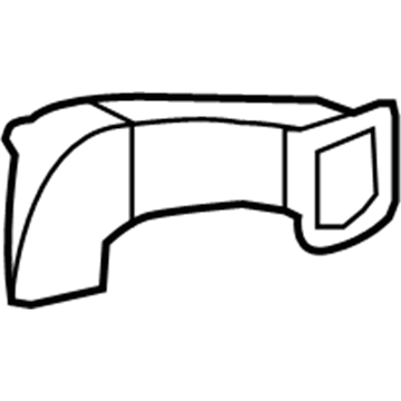 GM 10444261 Floor Duct