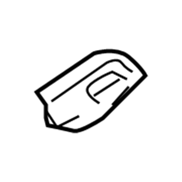 Nissan 73870-ZL20B End Cap-Rear, RH