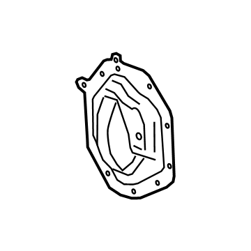 GM 84428296 Axle Cover