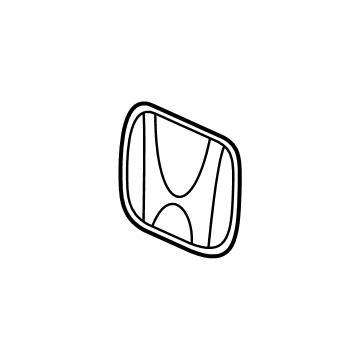 Honda 75701-T5A-000 Emblem, H-Mark 75
