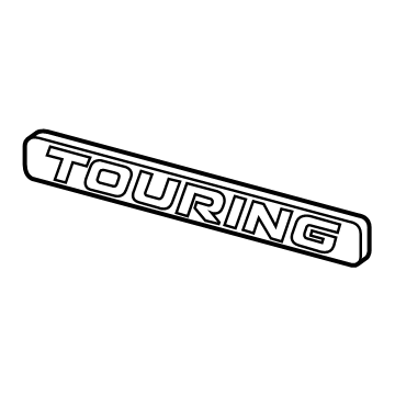 Honda 75716-3A0-A00 EMBLEM, RR