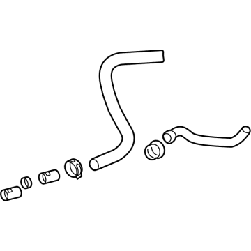 GM 84863061 Lower Hose