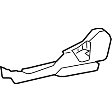 Lexus 71812-30410-C0 Shield, Front Seat Cushion