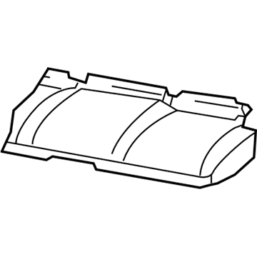 Mopar 1BF991D5AA Rear Seat Cushion Cover