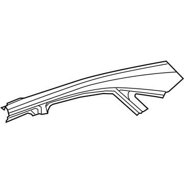 Lexus 61201-78020 Rail Sub-Assembly, Roof