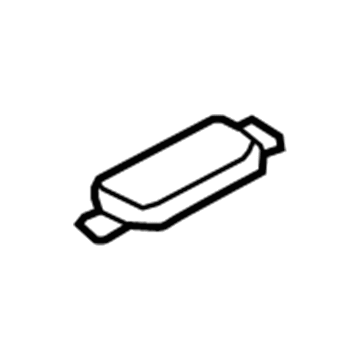 BMW 61-66-7-045-424 Cover For Windshield Cleaning Container