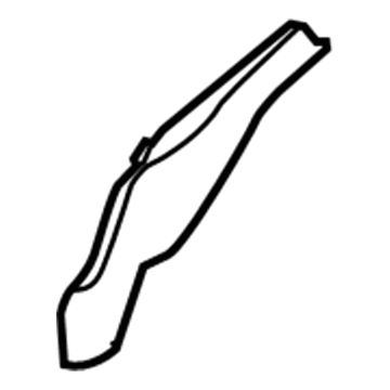 GM 95470951 Cowl Grille Side Seal
