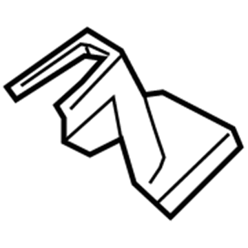 Nissan 87508-9GE7D Cover-Seat Slide