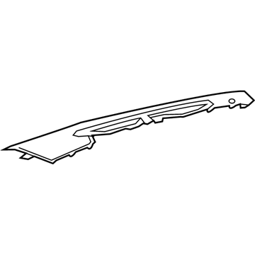 Lexus 55981-0E060-C0 GARNISH, DEFROSTER Nozzle