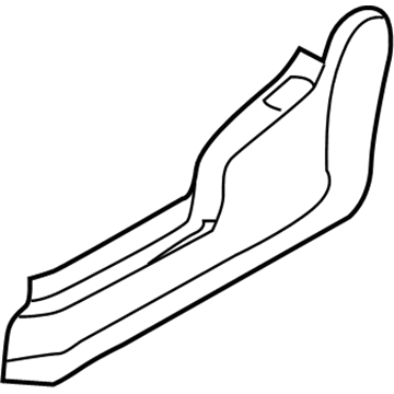 Hyundai 88121-2E500-U7 Shield Cover-Front Inner Passenger