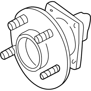 GM 7470503 New Old Stock Rear Wheel Hub Assembly