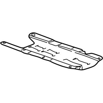 Ford YL8Z-6687-AA Upper Baffle