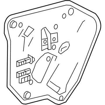 GM 23110271 Water Deflector