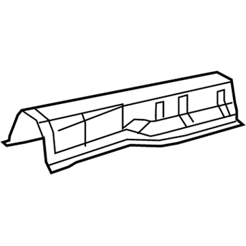 Lexus 58113-50914 Panel, Front Floor, Center