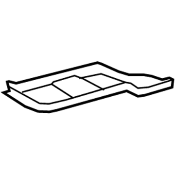 Lexus 53882-50033 Seal, Front Fender, RH