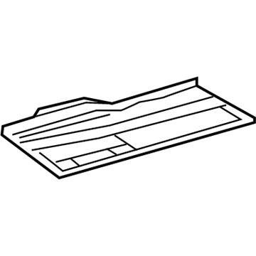 Lexus 58112-50908 Panel, Front Floor, LH