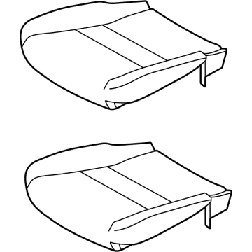 Nissan 87350-6LB0A Cushion Assy-Front Seat, LH