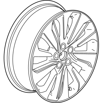 GM 42671504 Wheel, Alloy
