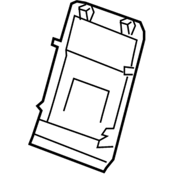 GM 15822940 Seat Back Panel