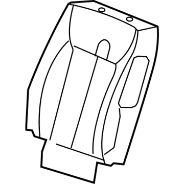 GM 20906422 Seat Back Cover
