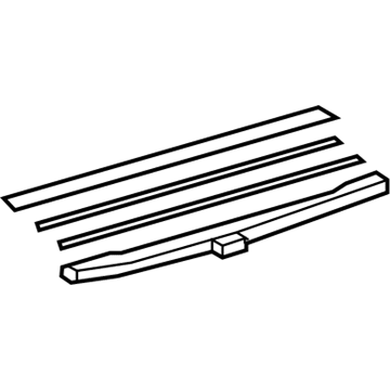 Toyota 85242-0E070 Rear Blade