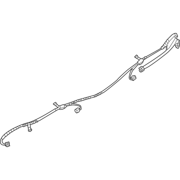 Nissan 24093-6LB0A Harness-Sub, Rear Bumper
