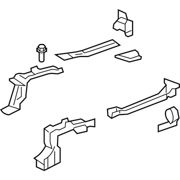 Acura 65610-SJA-A01ZZ Frame, Right Rear