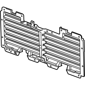 GM 84378163 Radiator Shutter Assembly
