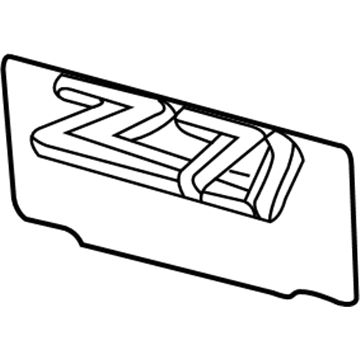 GM 15779676 Decal